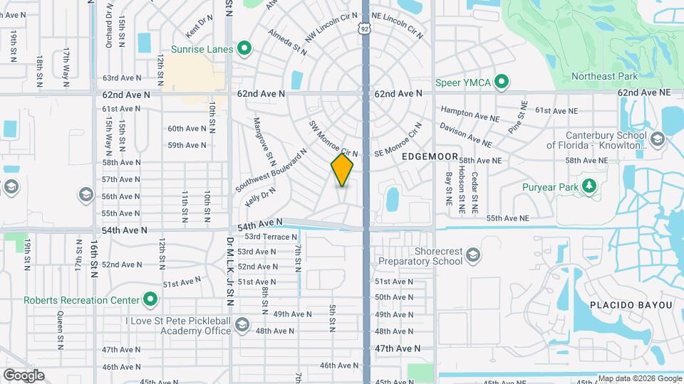 5601 Willow St N Map and Location Details