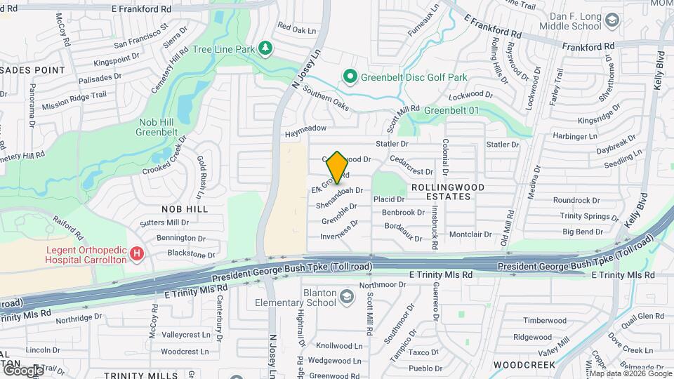 2017 Shenandoah Dr Map and Location Details