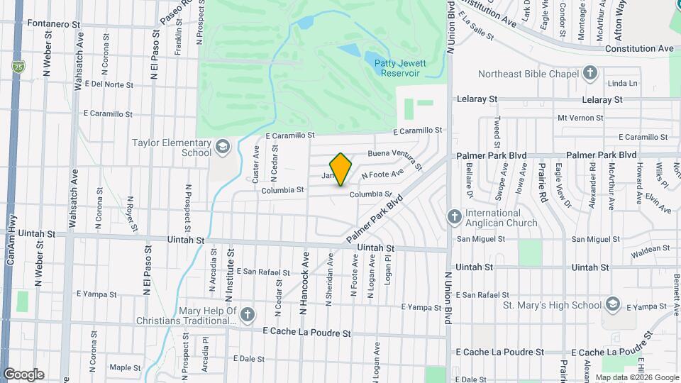 1306 Columbia St, Unit 406B-203 Map and Location Details