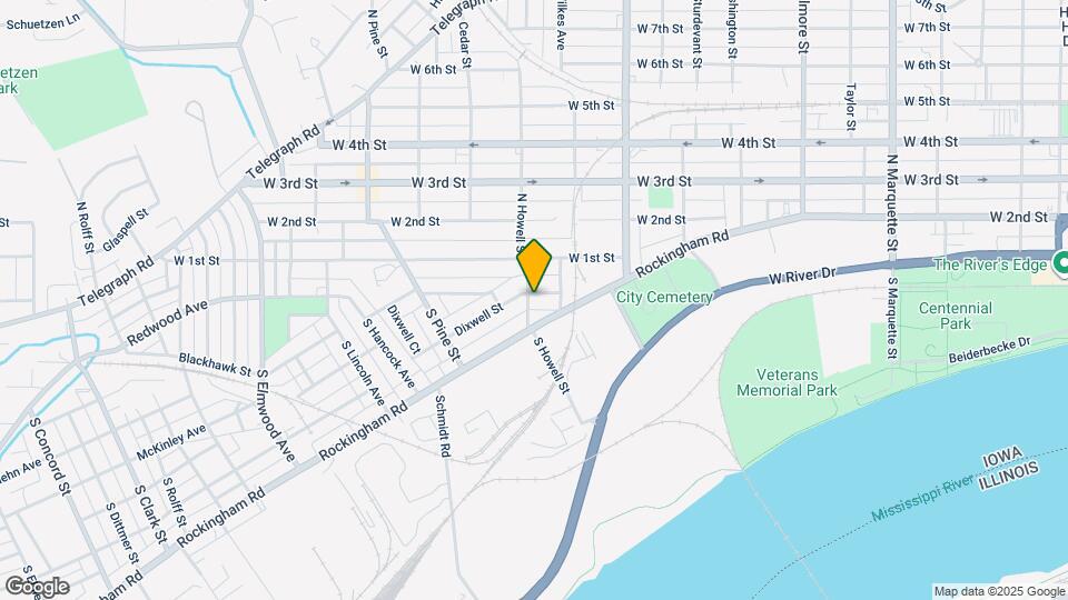 201 S Howell St Mapa y Detalles de la Ubicación
