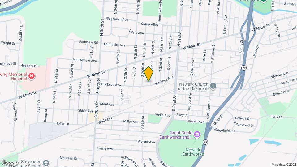 95 S 24th St, Unit 1 Bedroom - 95 South 24th Street Map and Location Details