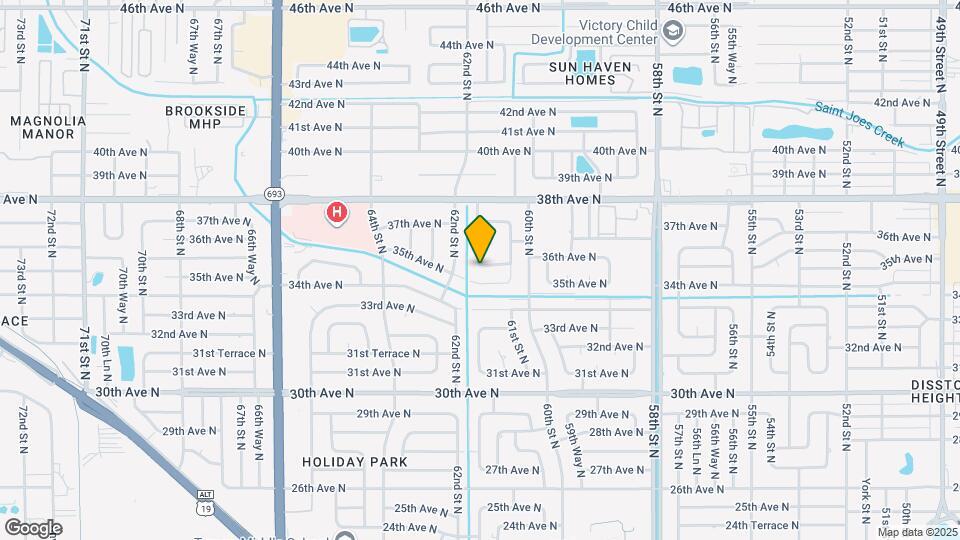 6190 36th Ave N Map and Location Details