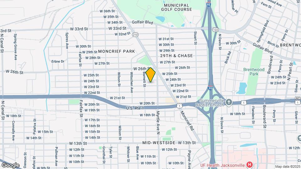 1337 W 23rd St Map and Location Details