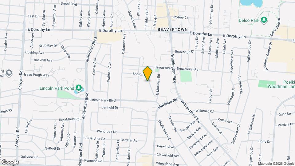 3309 Sharon Ave Map and Location Details