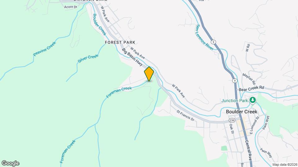 175 S Redwood Dr Map and Location Details