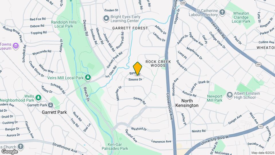 4009 Simms Dr Mapa y Detalles de la Ubicación