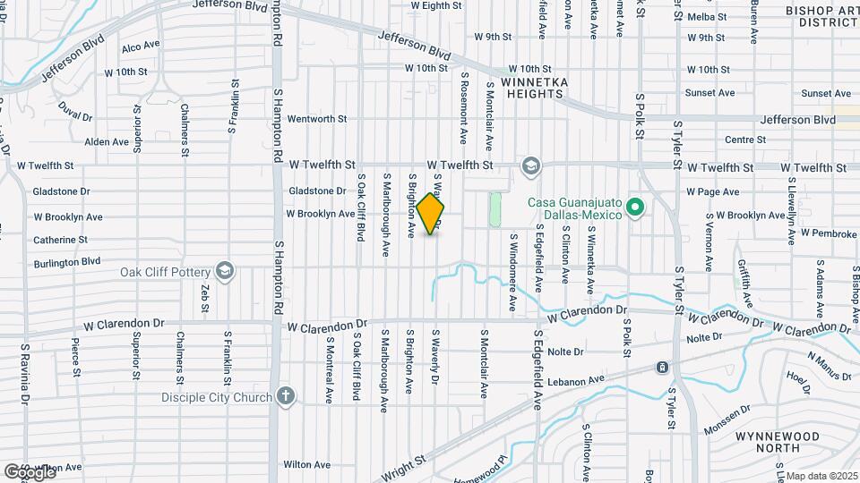 729 S Waverly Dr Map and Location Details