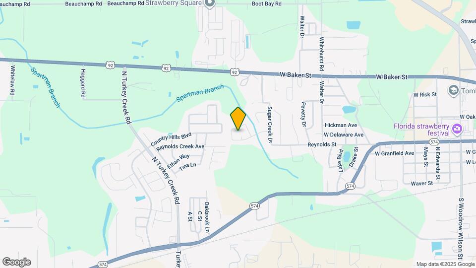 3910 Creek Woods Dr Map and Location Details