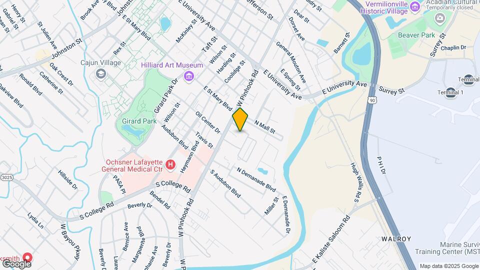 117 Bayou St Map and Location Details