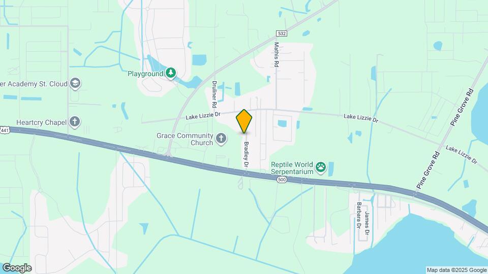 2020 Bradley Dr Map and Location Details