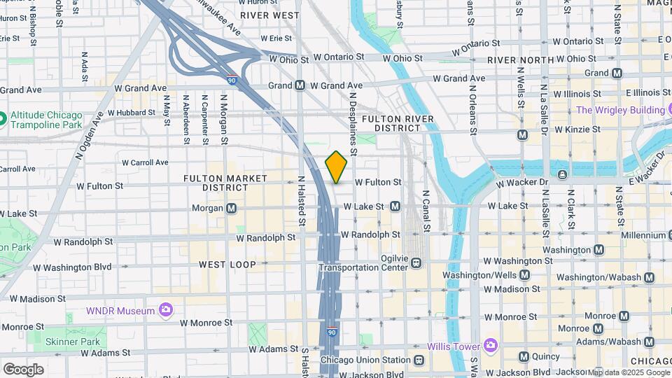 657 W Fulton St, Unit 412 Map and Location Details