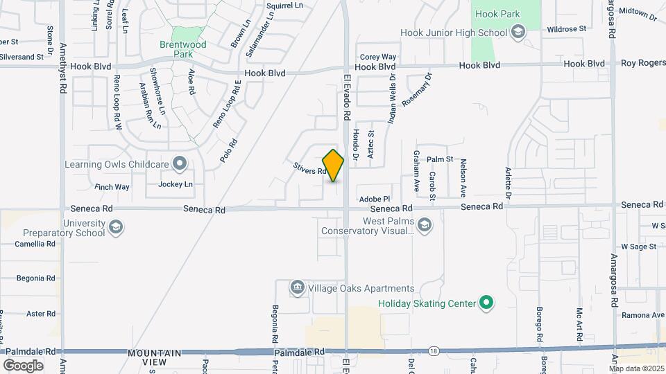 14560 Foothill Rd Map and Location Details