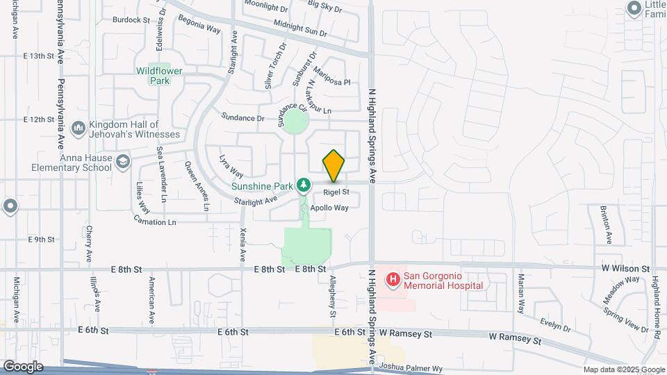 1648 Rigel St Map and Location Details