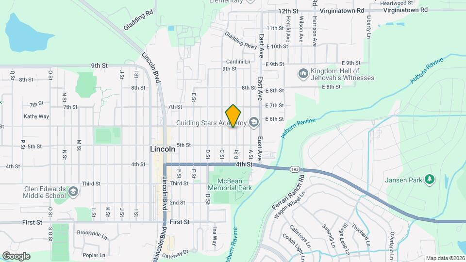 578 B St Map and Location Details