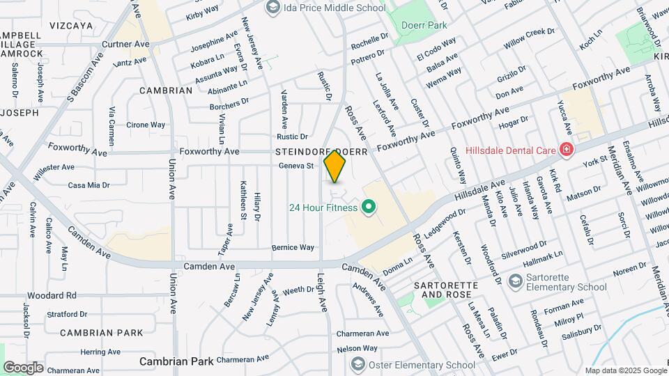 3164 Kimber Ct Map and Location Details