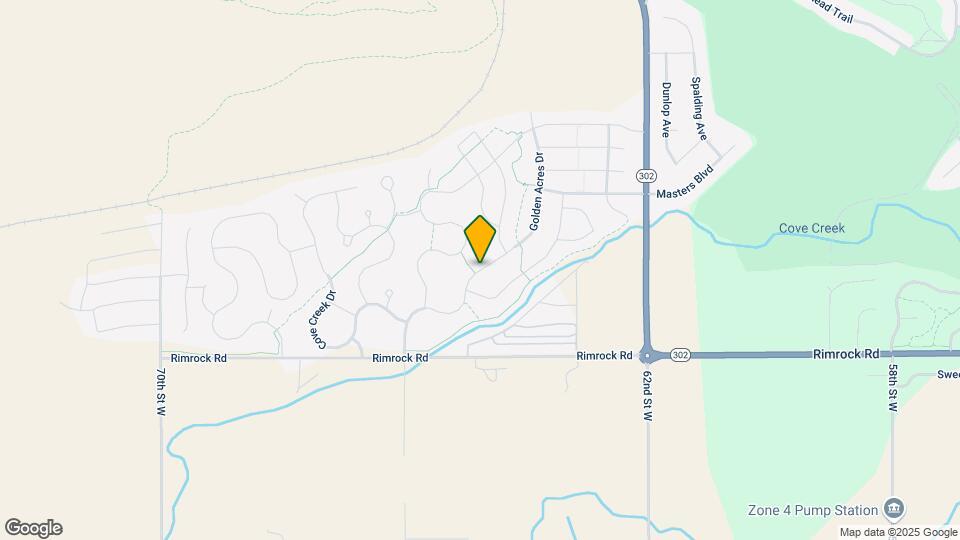 3052 Golden Acres Dr Map and Location Details