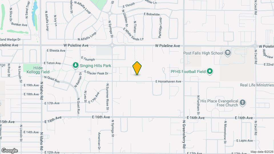 1673 E Horsehaven Ave Map and Location Details