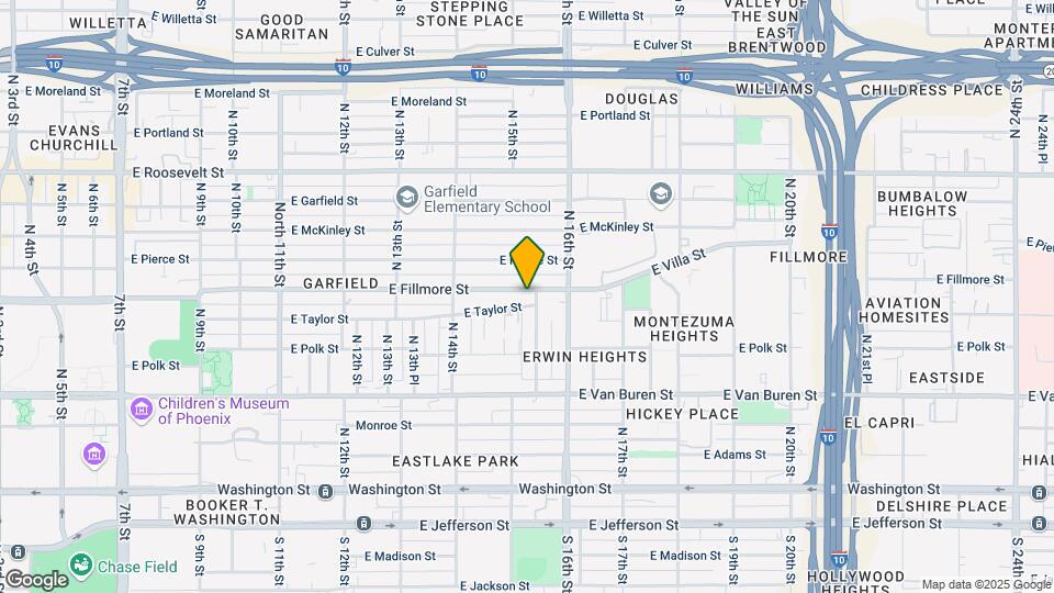 1467-1469 E Fillmore St Map and Location Details