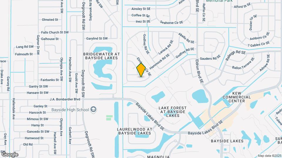 1722 Elmhurst Cir SE Map and Location Details