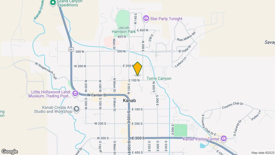 169 E 100 N Map and Location Details