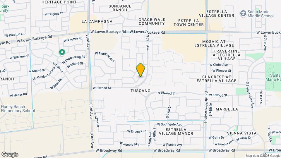 7941 W Napoli St Map and Location Details
