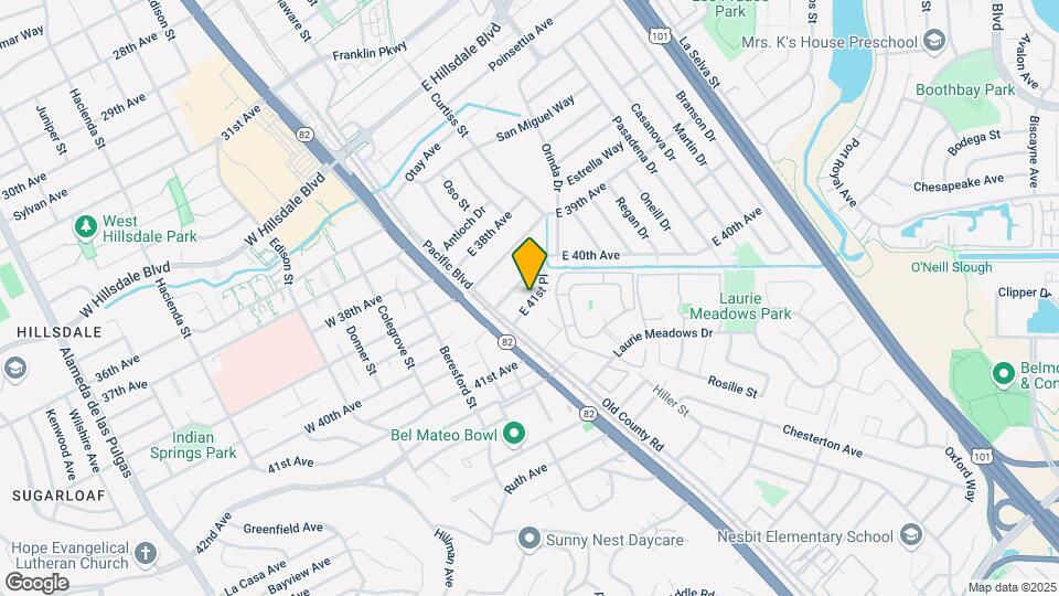 27 E 41st Pl Mapa y Detalles de la Ubicación