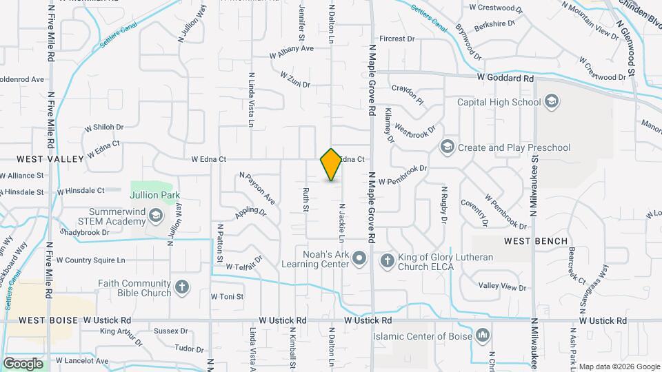 3833 N Jackie Ln Map and Location Details