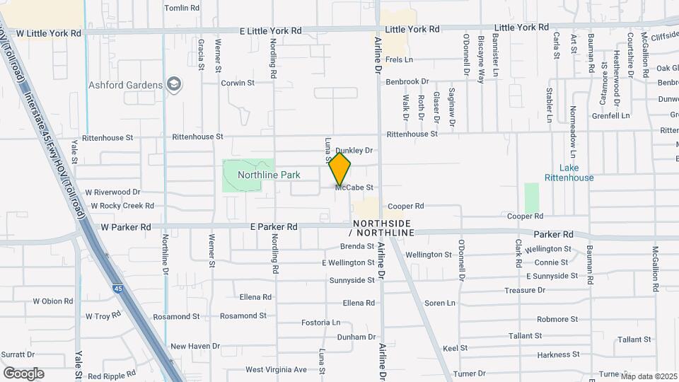 6820 Petre Dr Map and Location Details