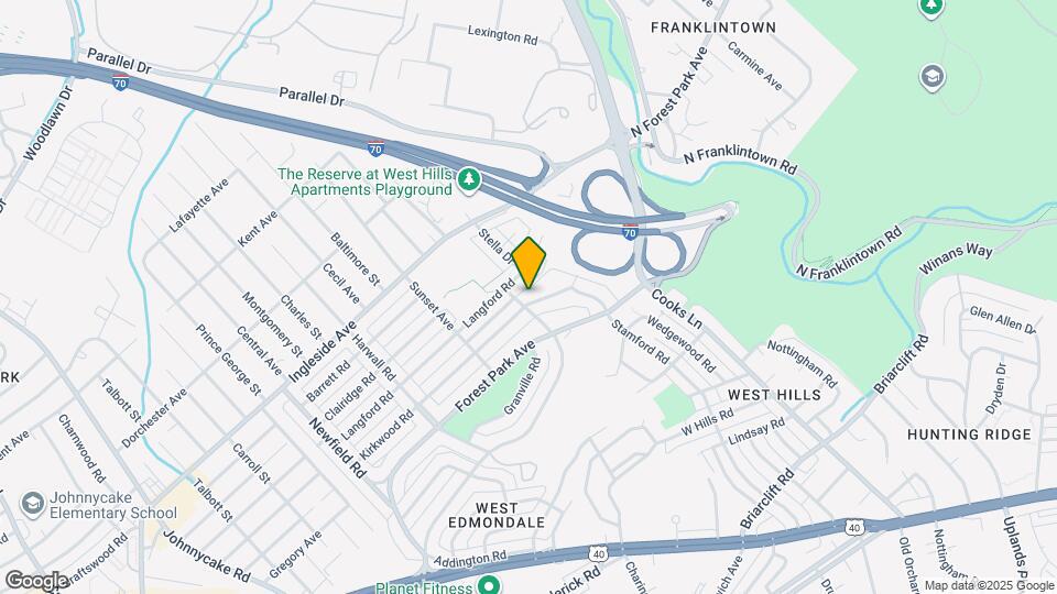 1662 Kirkwood Rd Map and Location Details