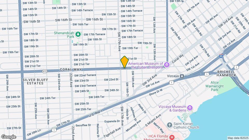 1650 Coral Wy Mapa y Detalles de la Ubicación