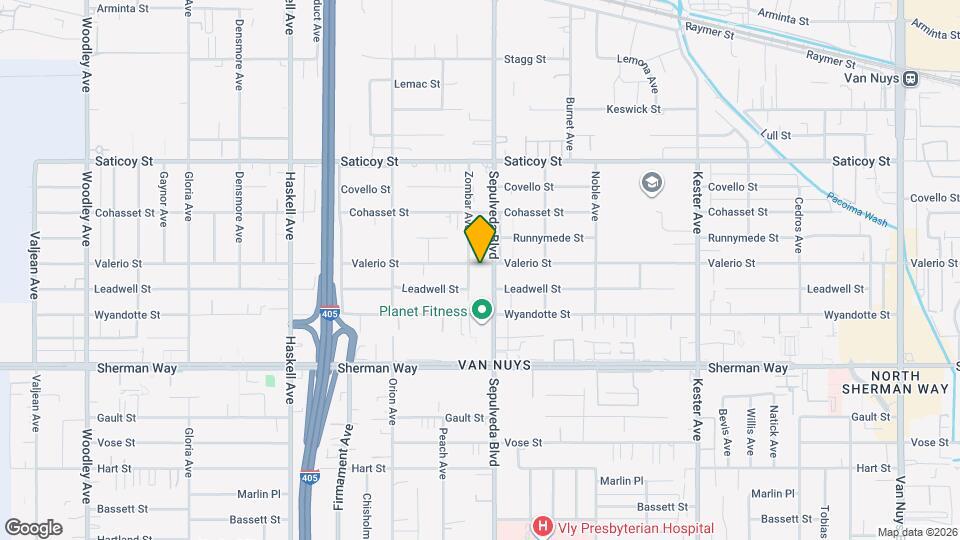 7357 Sepulveda Blvd Map and Location Details