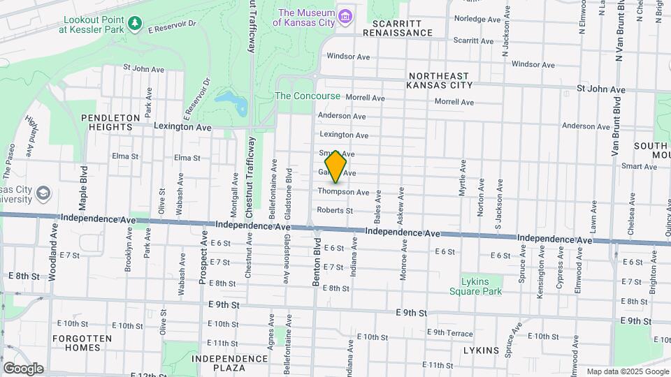 3228 Thompson Ave Map and Location Details