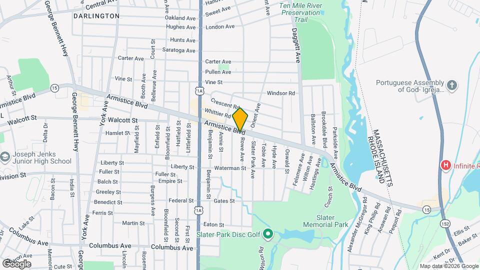609 Armistice Blvd Map and Location Details