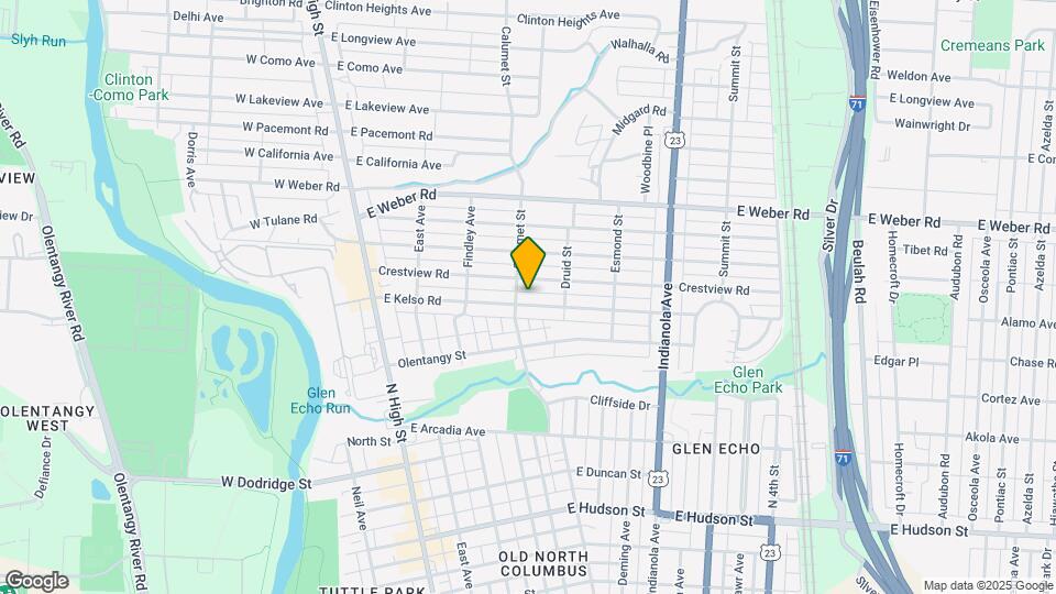 214 E Kelso Rd Mapa y Detalles de la Ubicación