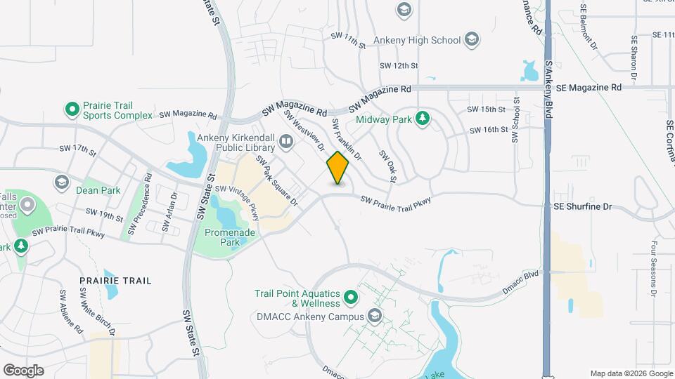 1022 SW Prairie Trail Pkwy Map and Location Details