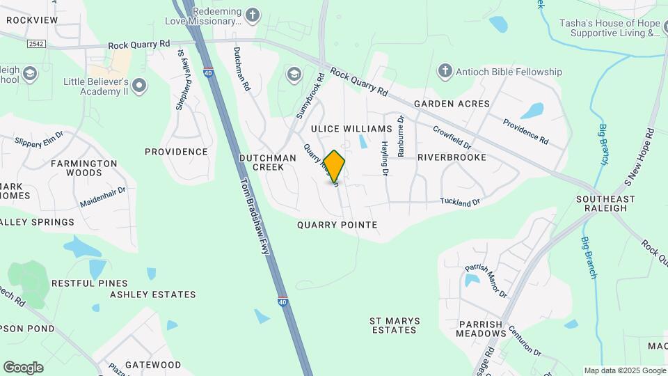 2509 Quarry Ridge Ln Map and Location Details