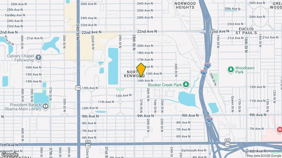 2711 14th Ave N Map and Location Details