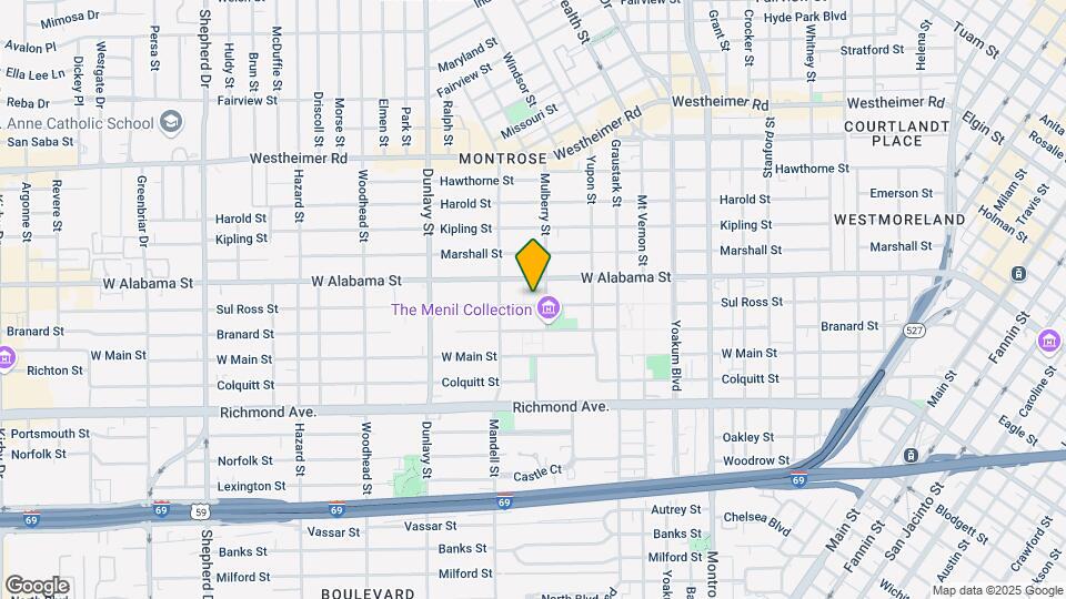 1506 Sul Ross St Map and Location Details