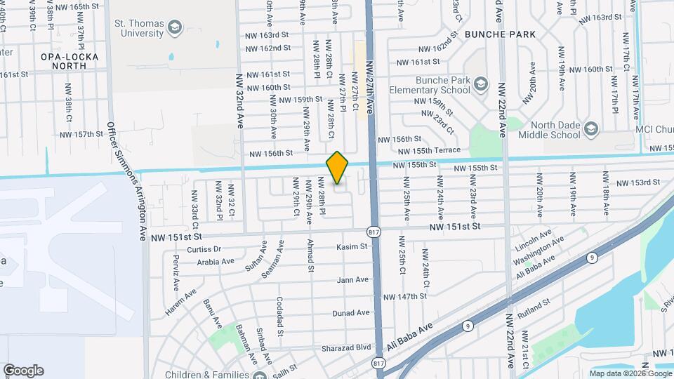 15331 NW 28th Ct Map and Location Details