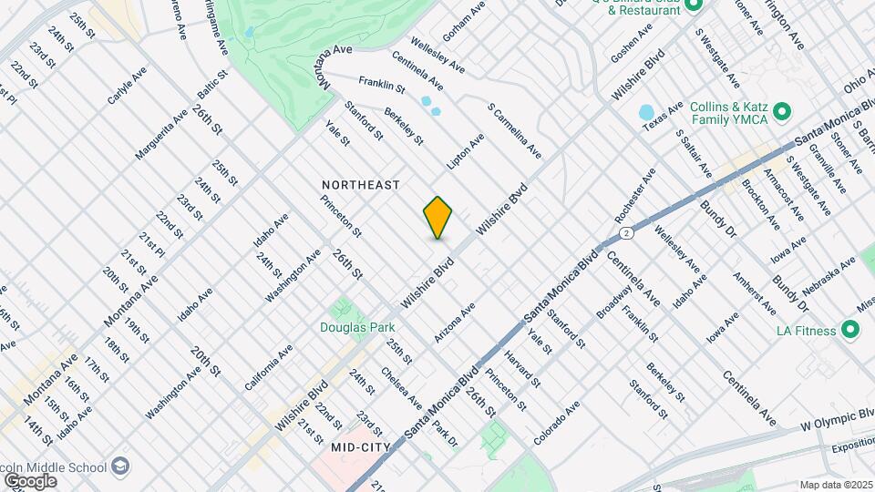 1144 Yale St Map and Location Details