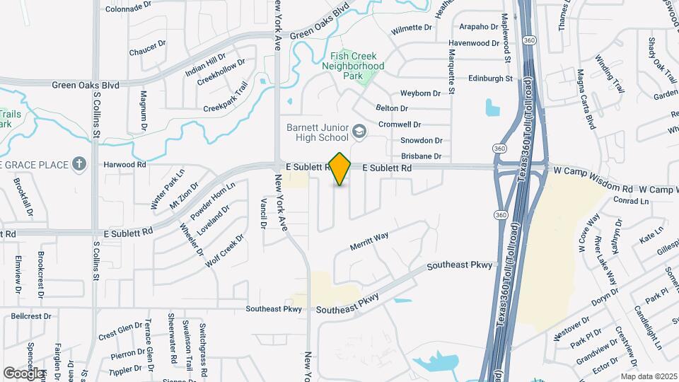 2122 Post Wood Ln Map and Location Details
