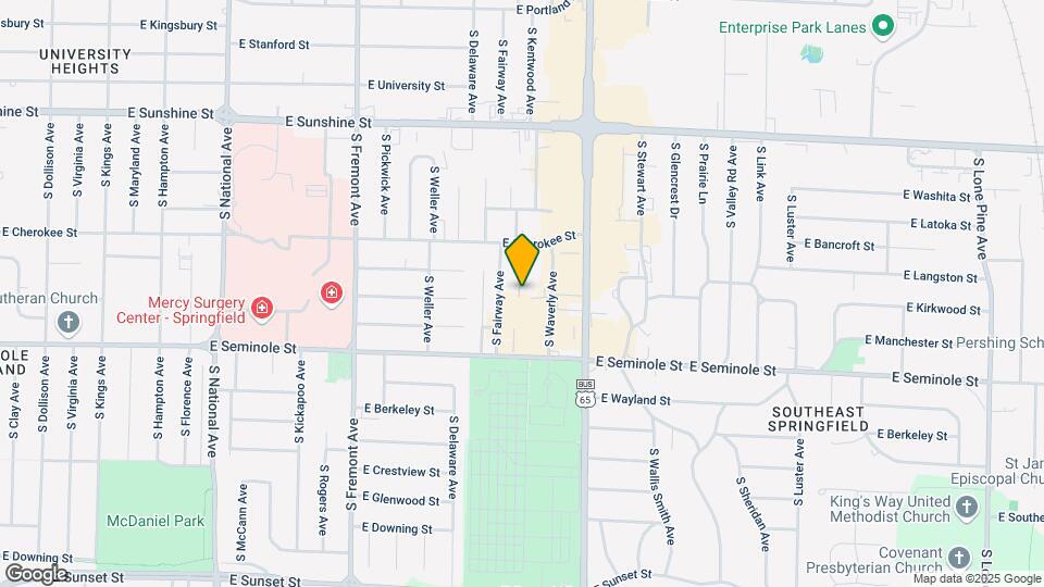 2059 S Kentwood Ave Map and Location Details