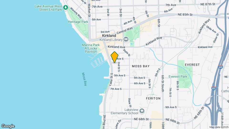 Marina Pointe Map and Location Details