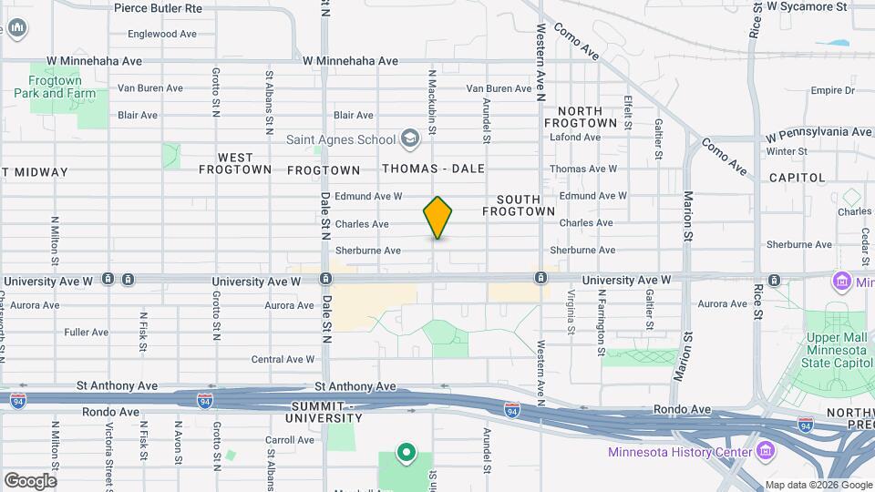 499 Sherburne Ave Map and Location Details