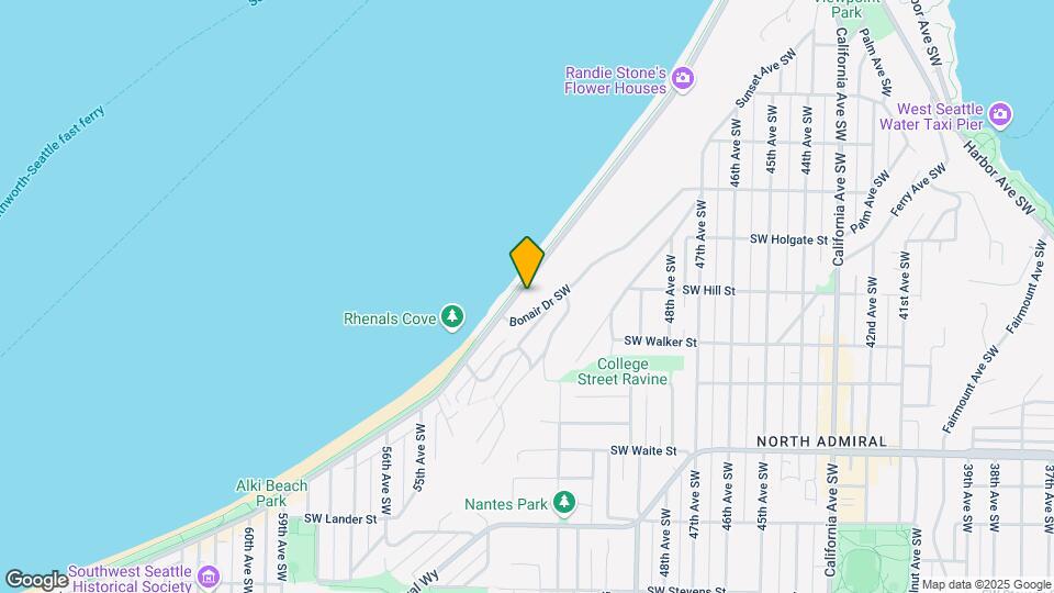 2116 Alki Ave SW Map and Location Details