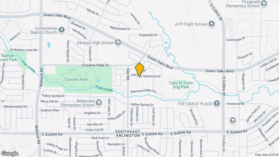 804 Sansome Dr Map and Location Details