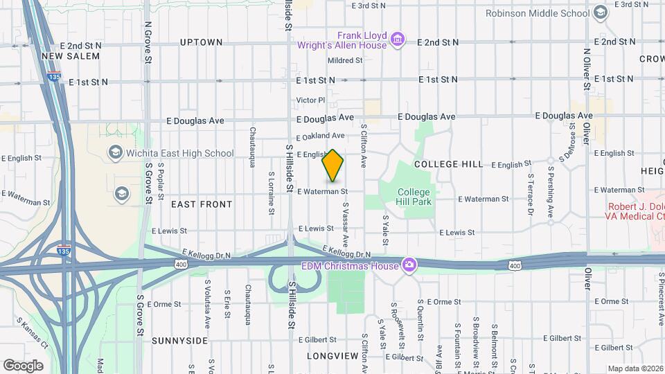 256 S Rutan St Map and Location Details