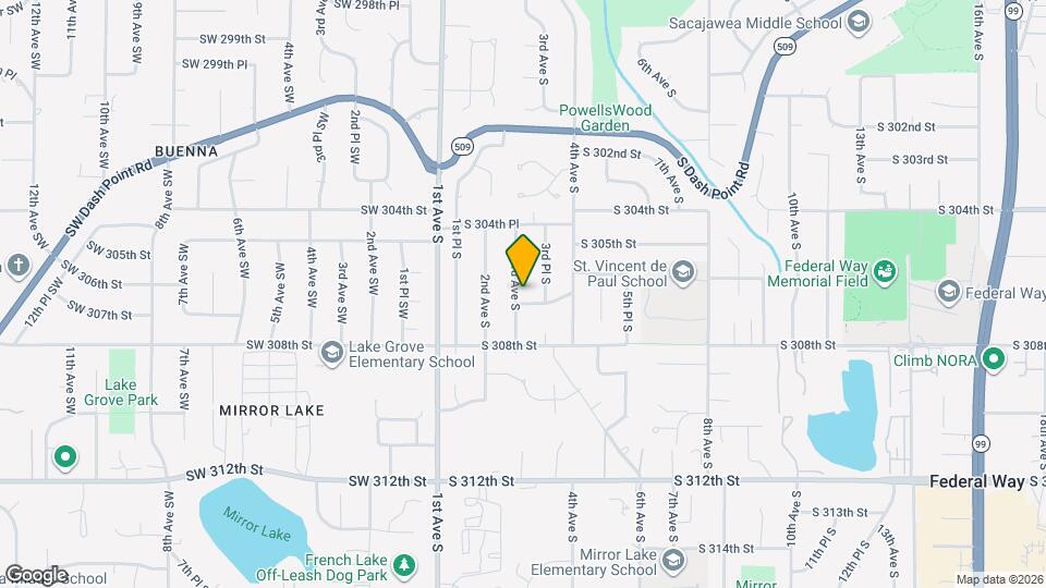 30466 3rd Ave S Map and Location Details