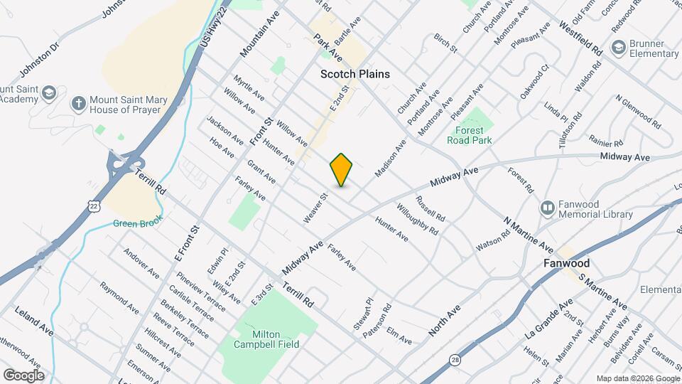 565 Hunter Ave Map and Location Details