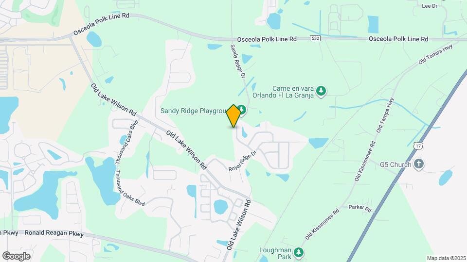 923 Sandy Ridge Dr Mapa y Detalles de la Ubicación